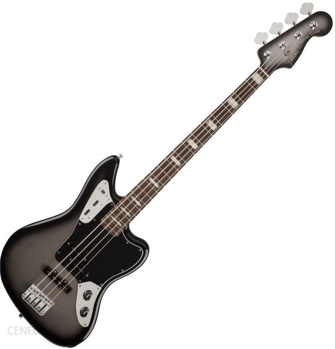 Fender Troy Sanders Jaguar Bass Rosewood Fingerboard, Silver Burst Ok24-796360 фото