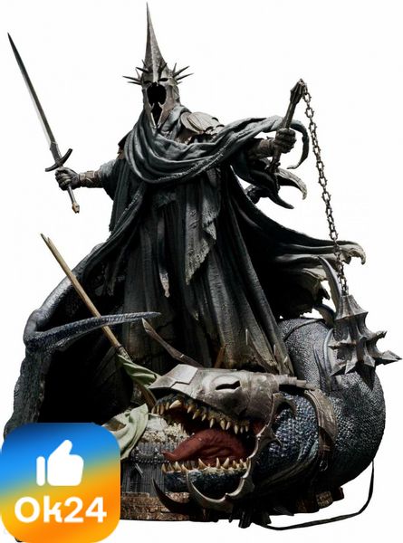 Lord of the Rings Statue 1/4 The Witch King of Angmar Ultimate Version 70 cm Ok24-7154029 фото