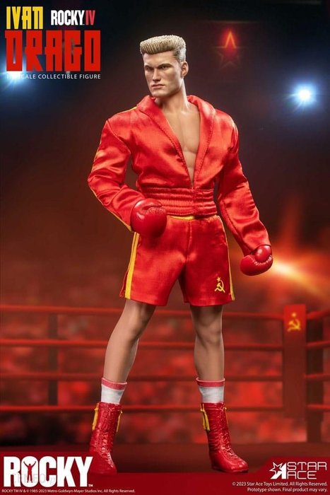 Star Ace Toys Rocky IV My Favourite Movie Action Figure 1/6 Ivan Drago 32cm Ok24-7154129 фото
