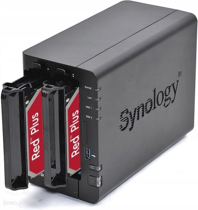 Synology Ds223 4Tb 2X Hdd Wd 2Tb Red Plus (DS223_2X2RED) Ok24-788361 фото