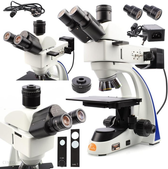 Mikroskop metalurgiczny trinokularowy Reflected Eris Pro MMEP-T-R Ok24-7147880 фото
