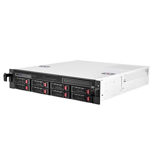 SilverStone SST-RM21-308 - 2U Rackmount Server Case obsługuje 8 x SAS/SATA Ok24-94279444 фото