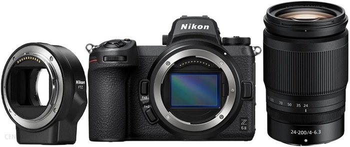 Nikon Z 6II + 24-200mm f/4-6.3 VR + FTZ Ok24-732889 фото