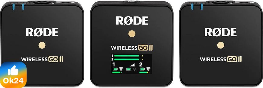 Rode Wireless Go II Bezprzewodowy System Transmisji Audio Do Kamer I Aparatów Ok24-754863 фото