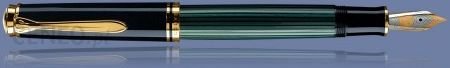 Pelikan Pióro Wieczne Souveran M400 Czarn0-Zielone Stalówka F Ok24-7199519 фото