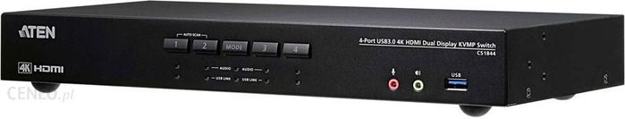 Aten Kvmp-Switch 4-Fach 4K Hdmi Dual Display Usb 3.0 Audio (CS1844) Ok24-784564 фото