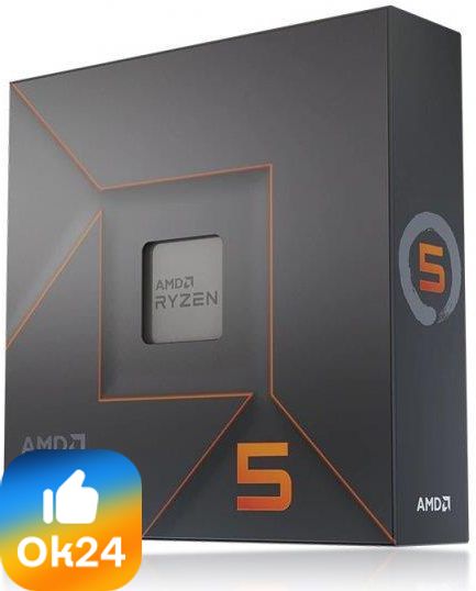 AMD Ryzen 5 7600X 4,7GHz BOX (100-100000593WOF) Ok24-791065 фото