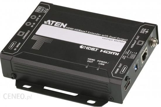 ATEN HDMI HDBaseT Transmitter with Dual Output (4K@100m) (HDBaseT Class A) VE814AT-AT-G Ok24-791865 фото