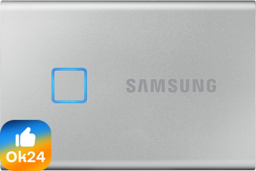 Samsung T7 Touch 2TB srebrny (MU-PC2T0S/WW) Ok24-776615 фото