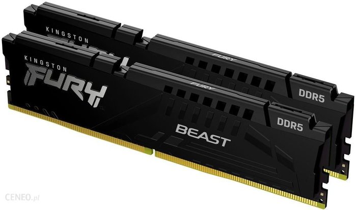 Kingston Fury Beast Black 64GB (2x32GB) DDR5 5600MHz CL40 DIMM (KF556C40BBK264) Ok24-779416 фото