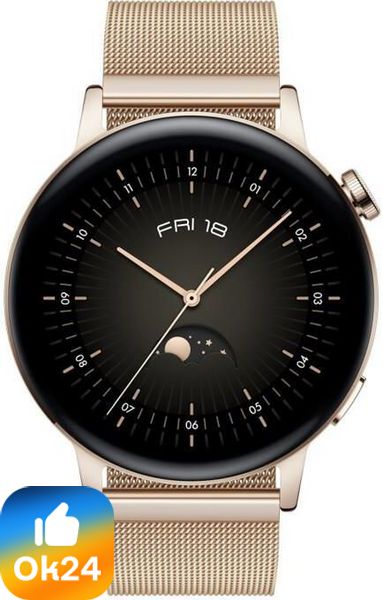 Huawei Watch GT 3 42mm Elegant Złoty Ok24-7025983 фото