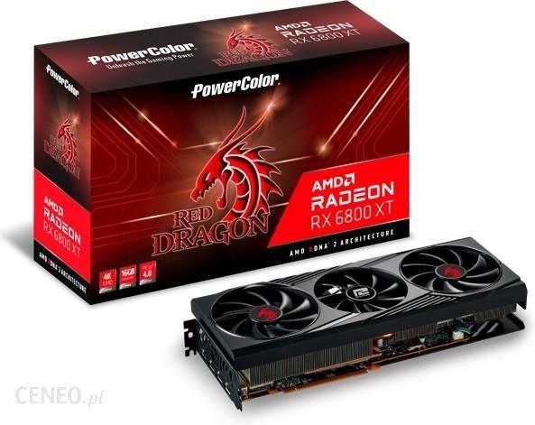 PowerColor Radeon 6800 XT Red Dragon 16GB (AXRX6800XT16GBD63DHROC) Ok24-7142935 фото