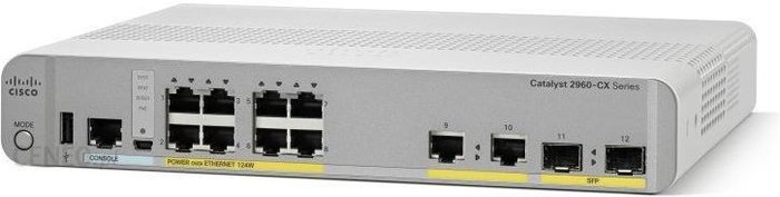 Cisco 2960-Cx Switch 8 Ge Uplinks Sfp And 2 X 1G Copper Poe+ Lan Base (Ws-C2960Cx-8Tc-L) Ok24-784567 фото