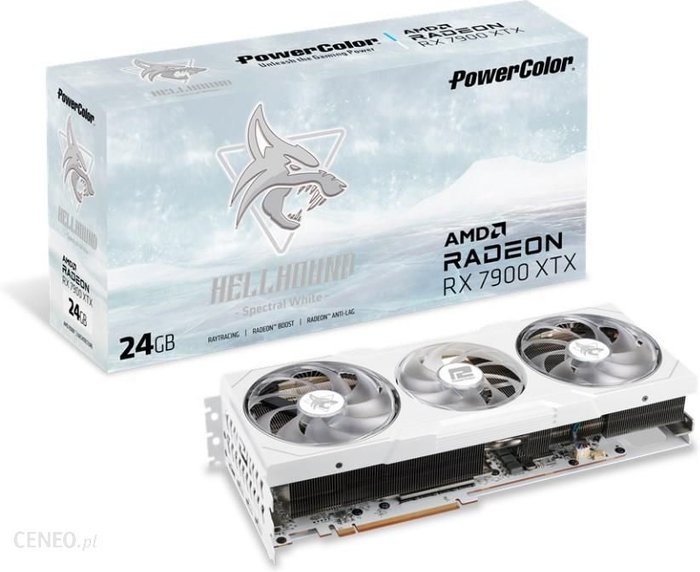 PowerColor Radeon RX 7900 XTX Hellhound Spectral White 24GB GDDR6 (RX7900XTX24GLOCWHITE) Ok24-795467 фото
