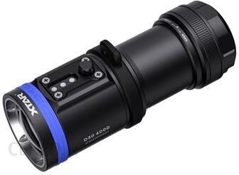 Latarka LED do nurkowania Xtar D30 - 4000lm z UV zestaw z ładowarką i ami + torba Ok24-7048917 фото