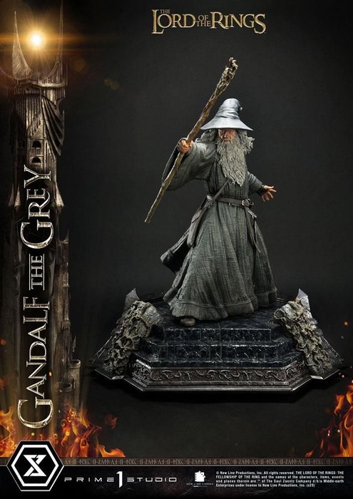 Prime 1 Studio Lord of the Rings Statue 1/4 Gandalf the Grey 61 cm Ok24-7154069 фото