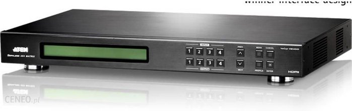 Aten 4x4 HDMI Matrix Switch W/Scaler W/EU POW ER CORD (VM5404HATG) Ok24-737277 фото