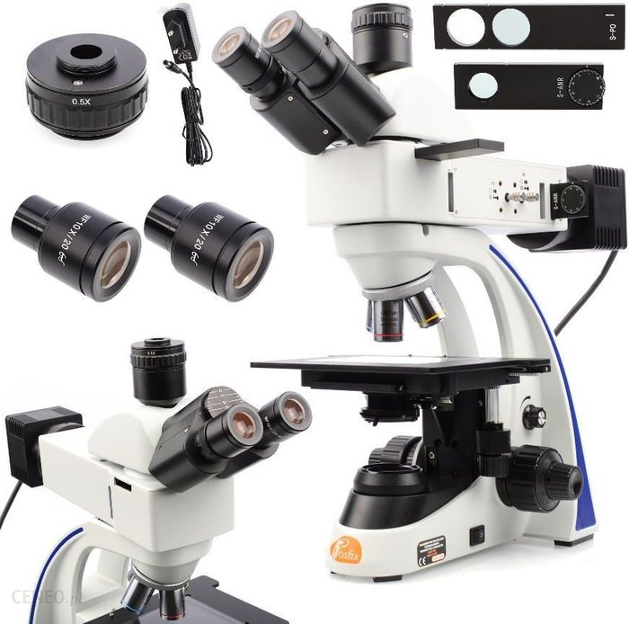 Mikroskop metalurgiczny trinokularowy Transmitted & Reflected Eris Pro MMEP-T-T&R Ok24-7147919 фото