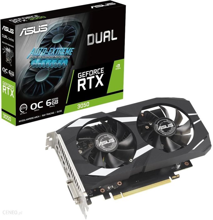 Asus GeForce RTX 3050 DUAL OC 6GB GDDR6 (90YV0K60M0NA00) Ok24-7142937 фото