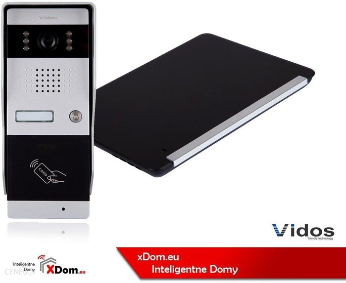Zestaw Wideodomofonu Vidos stacja bramowa z czytnikiem kart RFID 7'' S50A_M690BS2 Ok24-7995184 фото