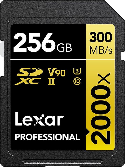 Lexar Karta Pro 2000X SDHC/SDXC UHS-II U3(V90) R300/W260 (w/o cardreader) 256GBod Ok24-776321 фото