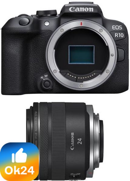 Canon EOS R10 + RF 24 mm f/1.8 Macro IS STM Ok24-732899 фото