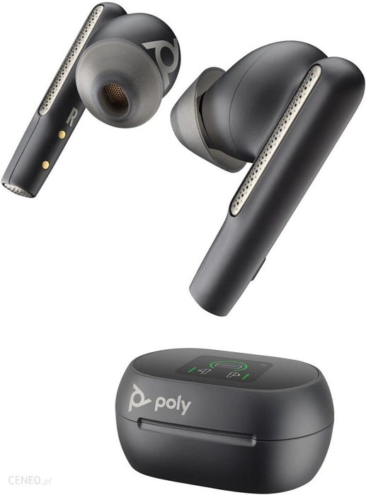 Poly Voyager Free 60+ Usb-A Earbuds Mit Touchscreen Ladecase Für Microsoft Teams, Schwarz Ok24-758073 фото