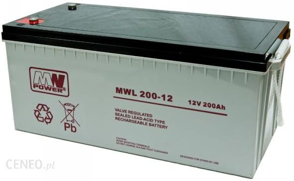 Mw Power Agm Mwl 200Ah 12V (MWL20012) Ok24-7157141 фото