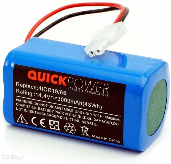 Quickpower Do Ecovacs 4Icr19/65 3000Mah Ok24-7146742 фото