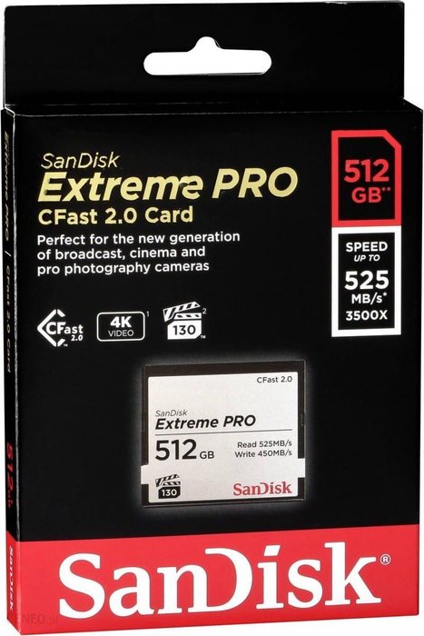 SanDisk Extreme Pro 512GB (SDCFSP-512G-G46D) Ok24-776375 фото