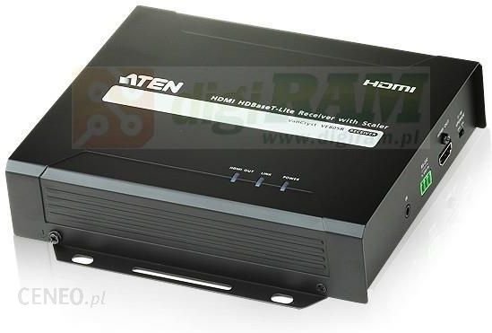 Aten HDMI HDBaseT Lite Receiver W/Scaler W/EU ADP (VE805RATG) Ok24-790025 фото