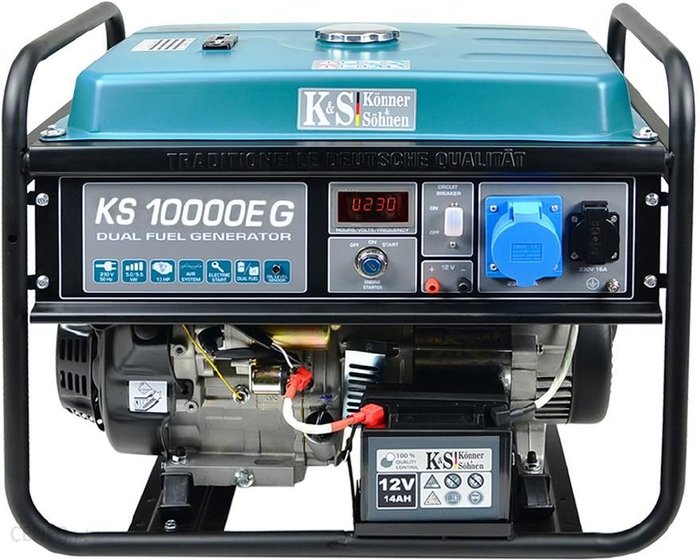 Könner&Söhnen Generator Hybrydowy Dual Fuel Ks 10000E G 8kW (Ks10000Eg) Ok24-7945090 фото