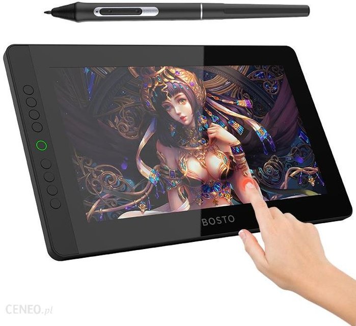 Bosto Tablet graficzny BT-13HDK-T 13.3'' LCD z piórem i panelem dotykowym Ok24-792575 фото