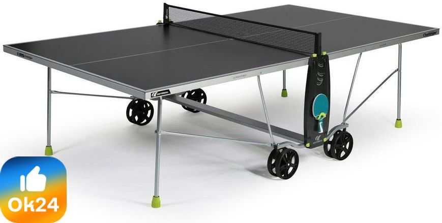 CORNILLEAU stół tenisowy zewnętrzny CHALLENGER [outdoor, szary] Ok24-7153293 фото
