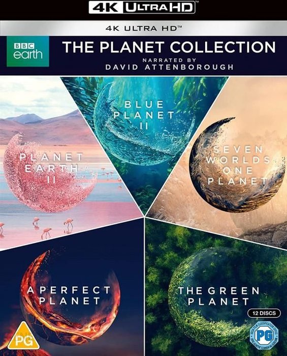 The Planet Collection [BOX] [12xBlu-Ray 4K] Ok24-7154094 фото