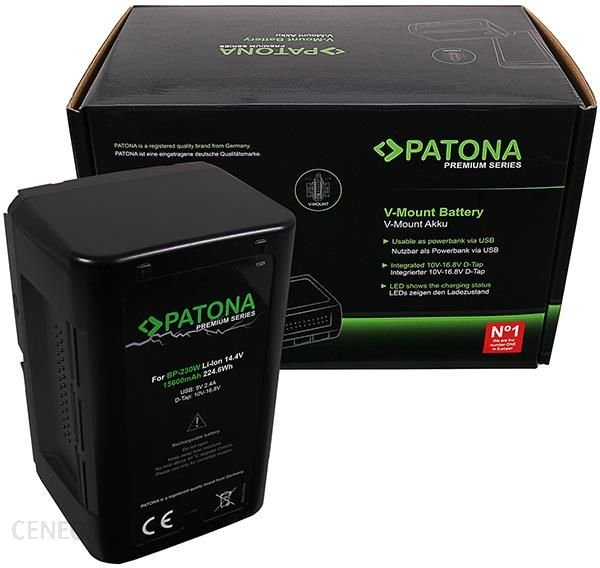 Patona Premium V-Mount 225Wh (1329) Ok24-7146744 фото