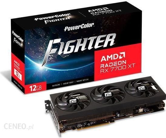 PowerColor Radeon RX 7700 XT Fighter 12GB GDDR6 (RX7700XT12GFOC) Ok24-7142970 фото