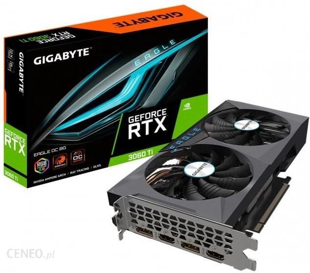 Gigabyte GeForce RTX 3060 Ti Eagle OC 8GB GDDR6 (GVN306TEAGLEOC8GD) Ok24-796302 фото
