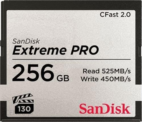 SanDisk CFAST 2.0 VPG130 256GB Extreme Pro (SDCFSP-256G-G46D) Ok24-776430 фото