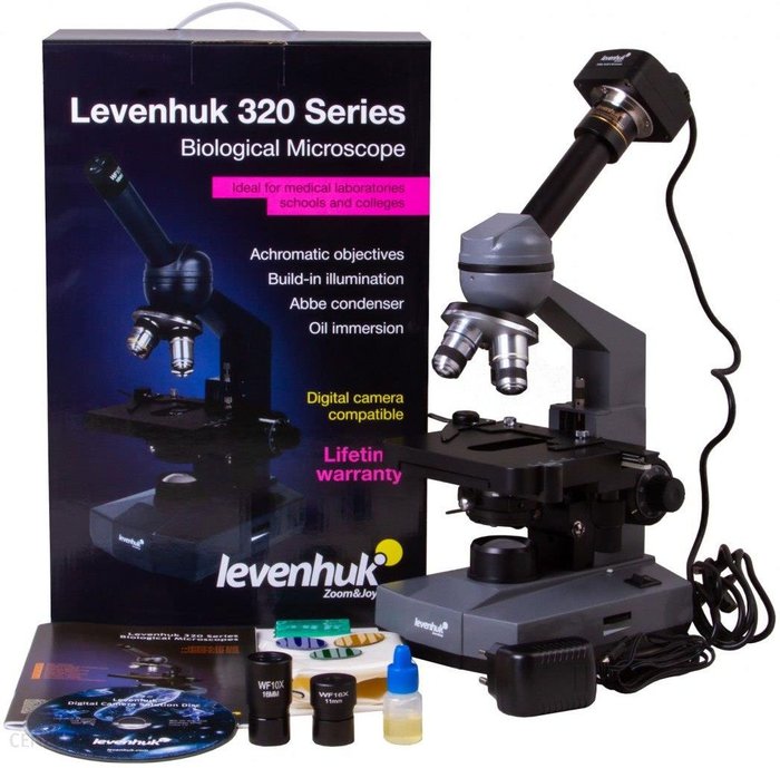 Levenhuk Monokularowy Mikroskop Cyfrowy D320L Plus 3.1M (73796) Ok24-7147899 фото