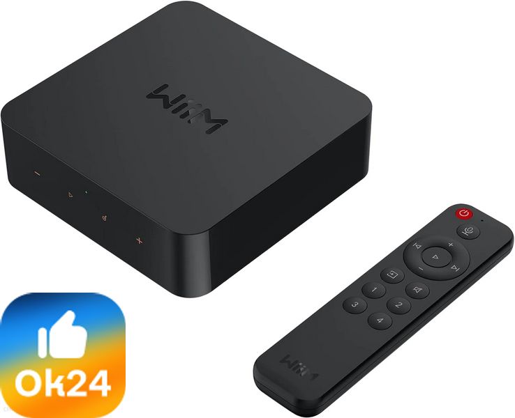 WiiM Pro Plus - Odtwarzacz sieciowy / streamer Wi-Fi z Roon Ready, Chromecast, AirPlay2 i Bluetooth 5.1 Ok24-736957 фото