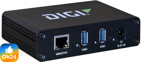 Digi AnywhereUSB 2 Plus USB hub - 2 - Czarny (AW02G300) Ok24-793682 фото