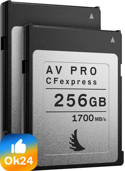 Angelbird AV Pro CFexpress 2.0 Type B 256GB (Z6Z7256CFXX2) Ok24-776333 фото