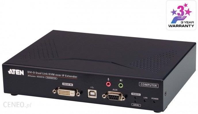 ATEN DVI Dual Link KVM over IP Extender (Transmitter) KE6910T-AX-G Ok24-791533 фото