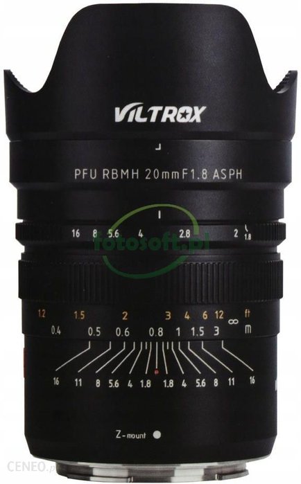 Viltrox PFU RBMH 20mm f/1.8 ASPH (Nikon Z) Ok24-735260 фото