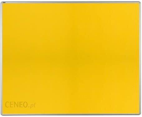Tablica Tekstylna Ekotab W Aluminiowej Ramie 150X120cm Żółta Ok24-7154902 фото