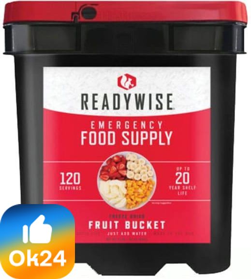 Żywność liofilizowana ReadyWise pakiet żywnościowy - 120 porcji owoce Ok24-7160928 фото