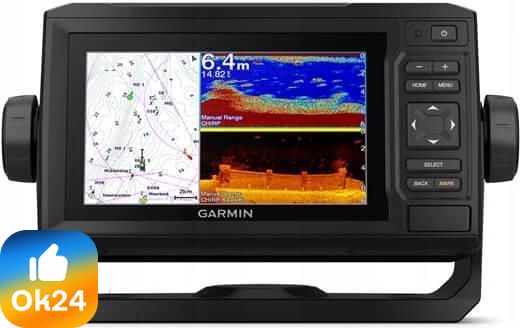 GARMIN ECHOMAP UHD 62CV PLOTER GPS ECHOSONDA MAPY 0100232901 (100232901) Ok24-7051300 фото