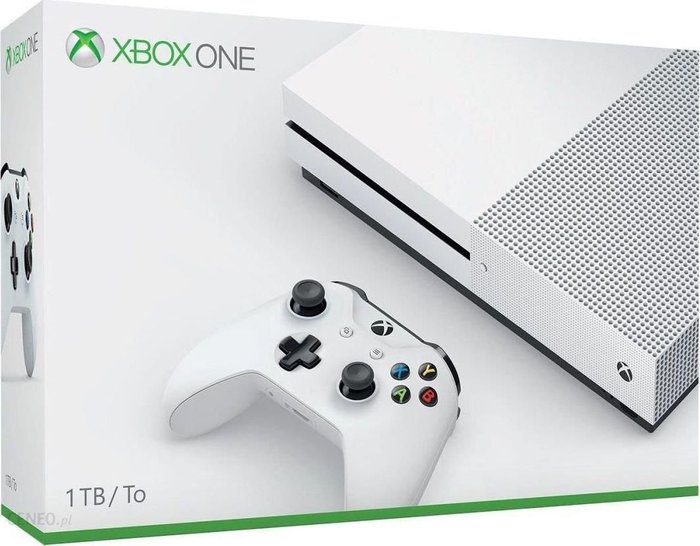Microsoft Xbox One S 1TB Biały Ok24-7158252 фото