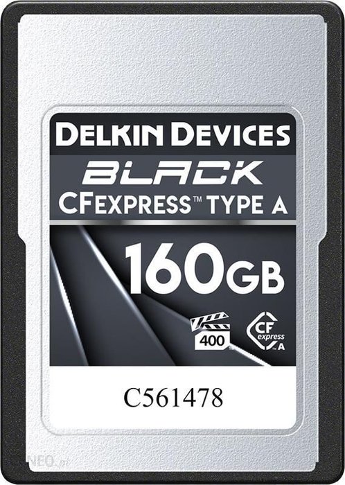 Delkin Karta Pamięci Cfexpress Black -Vpg400- 160Gb (Type A) Ok24-776385 фото